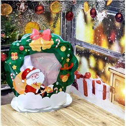 Подарочный набор в пакете "Рождественское украшение с колокольчиками" (3 маски + Крем для тела + Патчи для губ и глаз)