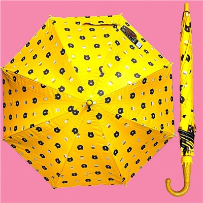 Зонт-трость для девочки полуавтомат Арт 7250 модель 4