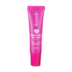 Осветляющий бальзам для губ SPF 30: оттенок Розовый (12 г), Brightening Lip Balm SPF 30 Pink Glaze, произв. Foxtale
