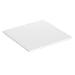 Столешница SHT-TT55 60/60  МДФ/АБС-пластик
                        белый