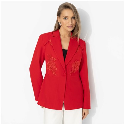 Жакет с кружевом на подкладе, Важный выход