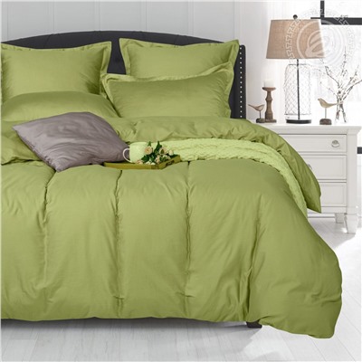 Наволочки (2 шт) из сатина Олива Арт Дизайн