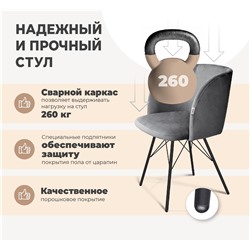 Стул SHT-ST33/S37
                        латте / черный муар