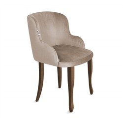 Стул SHT-ST39/S122
                        латте / темный орех / черный муар