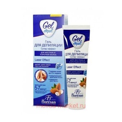 Ф-605 Gel-depil Гель для депиляции супер-эффект 100 мл