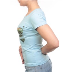 A1905105 Футболка женская (95 % хлопок, 5% спандекс)