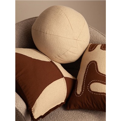 Подушка декоративная Sand Sphere из коллекции Essential, Ø28 см
