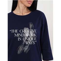 Футболка Фрактал чернильный ИвК