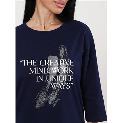 Футболка Фрактал чернильный ИвК