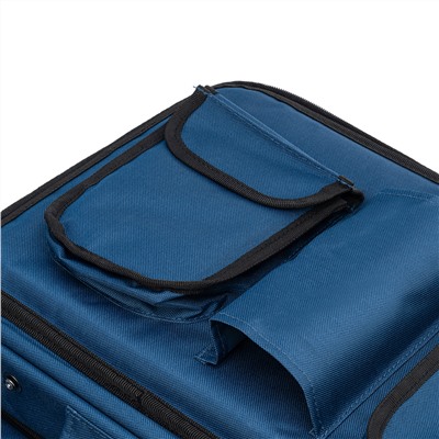 Кейс монтера, 470х340х110 мм, 25 карманов, наплечный ремень Сибртех