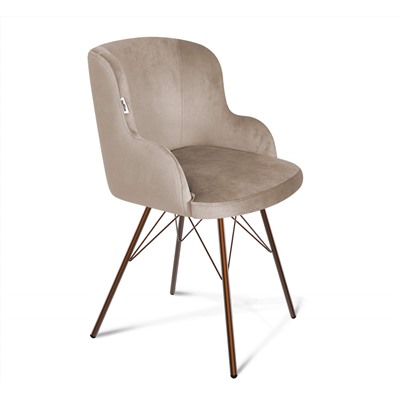 Стул SHT-ST39/S37
                        латте / медный металлик