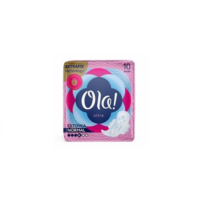 Ola! Ultra Extrafix Normal Прокладки 10шт шелковистая поверхность