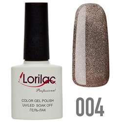 Гель лак Lorilac Professional Disco (светоотражающий) № 4 10 ml