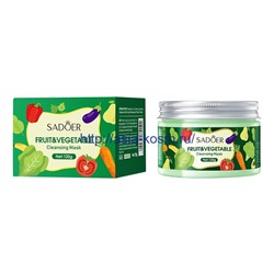 Очищающая маска для лица Sadoer из овощей и фруктов(51592)