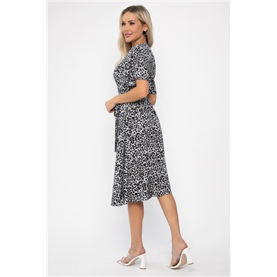 Платье Мода люкс (серое) П13798-35М