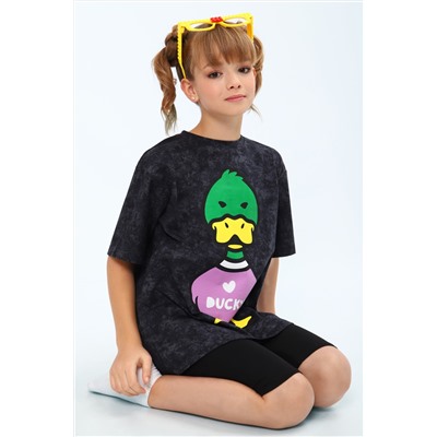 Пижама для девочки "Утка Луи" арт. КД-001-1