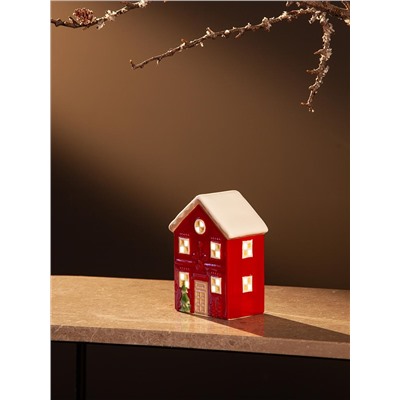 Домик с подсветкой Fredensborg из коллекции New Year Essential, 13 см