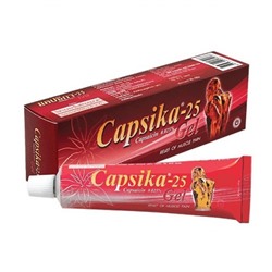Capsika Gel – противовоспалительный и обезболивающий гель 35 гр