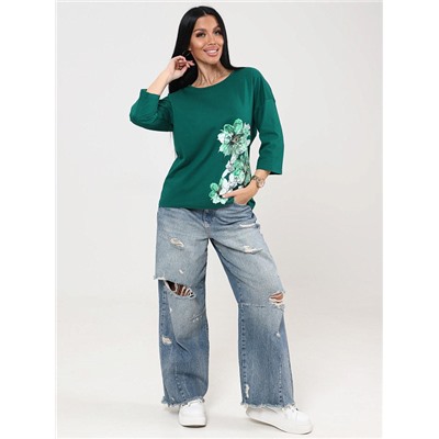 Футболка Мимулус зелёный ИвК