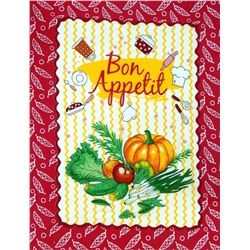 Набор из 3-х кухонных полотенец Дачный микс