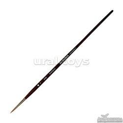 Кисть из синтетического волоса круглая №4