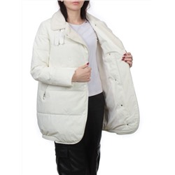 S24-236 MILK Куртка демисезонная женская (100 гр. холлофайбер)