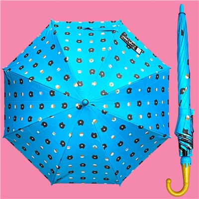 Зонт-трость для девочки полуавтомат Арт 7250 модель 2