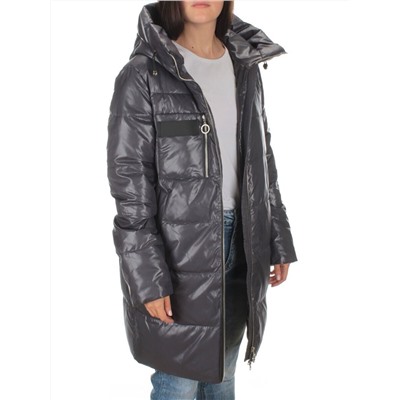 S21121 DK.GRAY Куртка зимняя женская (150 гр. холлофайбера)