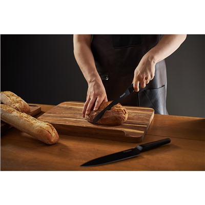 Нож для хлеба Carbon, 21 см