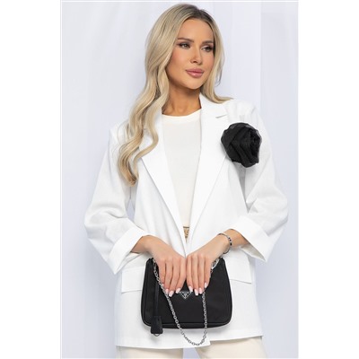 Пиджак льняной Мэрлин (белый) Б13254-7М