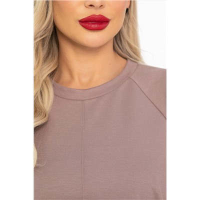 Костюм трикотажный Осенний комфорт (коричневый) К14680-30М