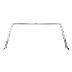 Лестница шарнирная алюминиевая, 4 х 5 ступеней, Сибртех