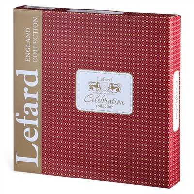 НАБОР ТАРЕЛОК ЗАКУСОЧНЫХ LEFARD "CELEBRATION" 2 ШТ. 20 СМ (КОР=16НАБ.)