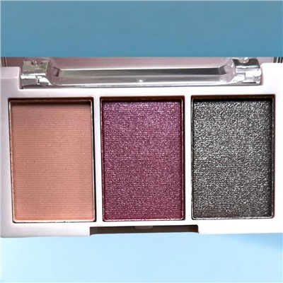 Тени для век DoDoGirl 3 цвета Арт 3270 тон 4