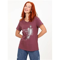 Футболка Сопряжение лиловый ИвК