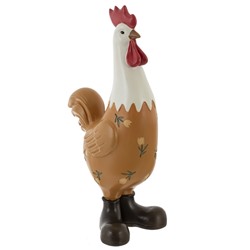 Фигурка декоративная "Петух", L13 W9 H25 см