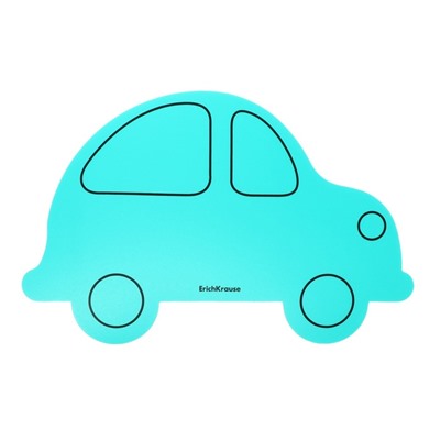 Доска для лепки А4, ErichKrause «Matt Ice Metallic Машинка», 1.3 мм, фигурная, МИКС
