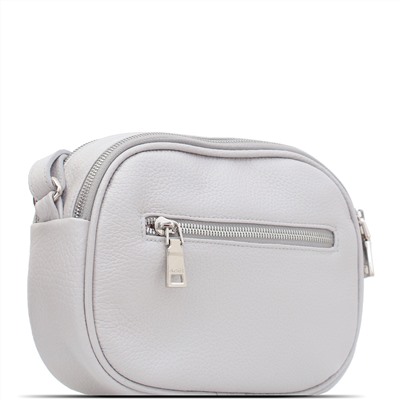 Женская кожаная сумка Richet 2819Н1Н Dalia silver