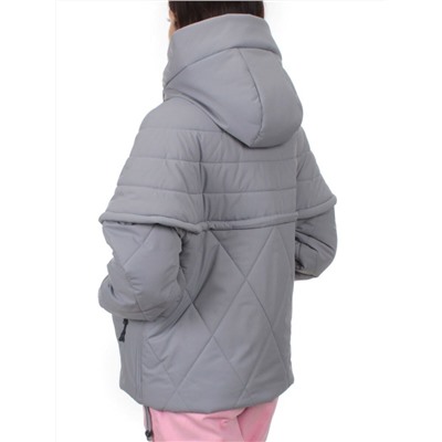 270 GRAY Куртка зимняя облегченная женская (верблюжья шерсть)