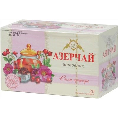 Azercay. Травяной чай. Шиповник карт.упаковка, 20 пак.
