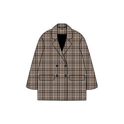 Полупальто для девочки