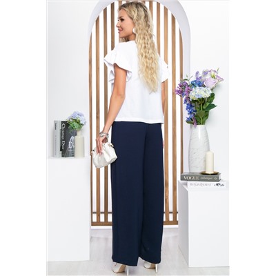 Брюки Городской шик (темно-синие) Б10314