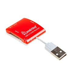 Картридер Smartbuy (SBR-713-R) красный
