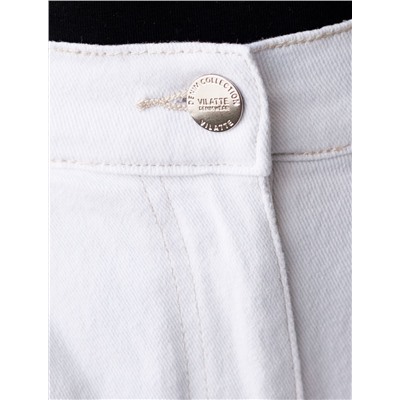 Джинсы из эластичного денима с резинкой на поясе