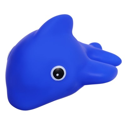 Резиновые игрушки для купания в ванной Крошка Я, набор, с сачком, МИКС