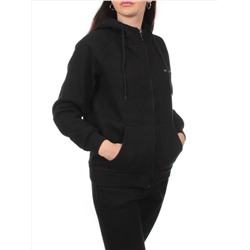 NOB39 BLACK Костюм спортивный утепленный женский (хлопок 90%, полиэстер 10%)