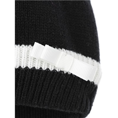 Комплект для девочки: шапка, перчатки