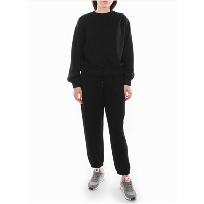 3404/3405 BLACK Костюм спортивный женский (95% хлопок, 5% эластан)
