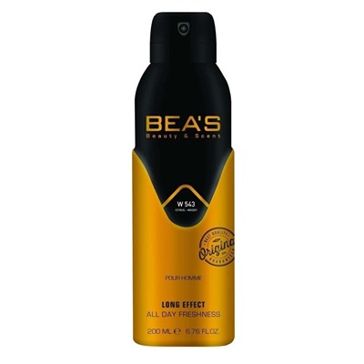 Дезодорант Beas W543 Byredo Parfums Bal D`Afrique For Women deo 200 ml, Дезодорант женский Beas W543 создан по мотивам аромата Byredo Parfums Bal D`Afrique
