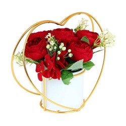 Цветочная комп.Сердце 21.5см501-527